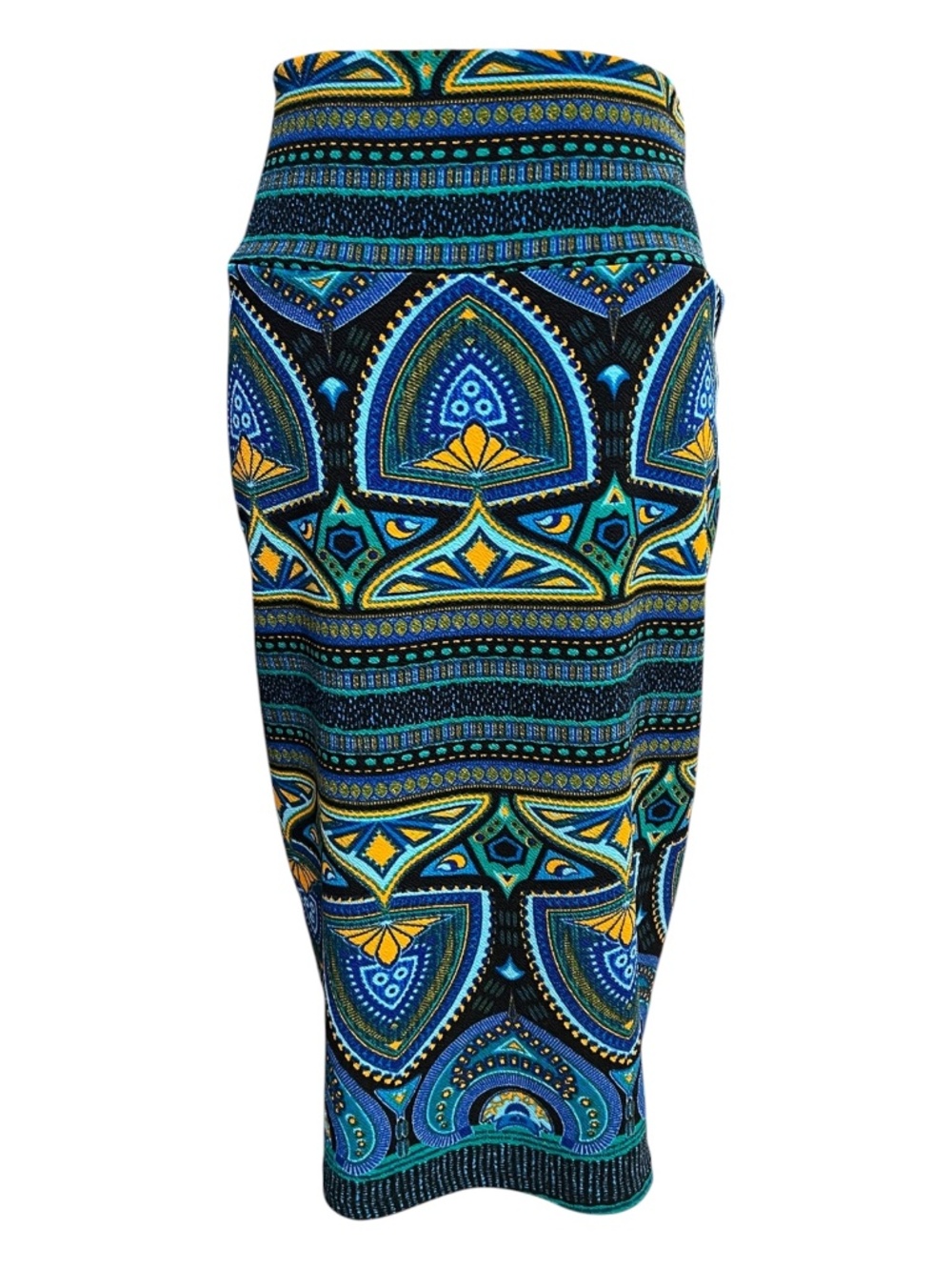 EUC LuLaRoe Geometric Print Pull-On Skirt | Size Large